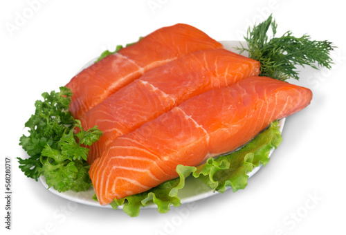 Fresh salmon