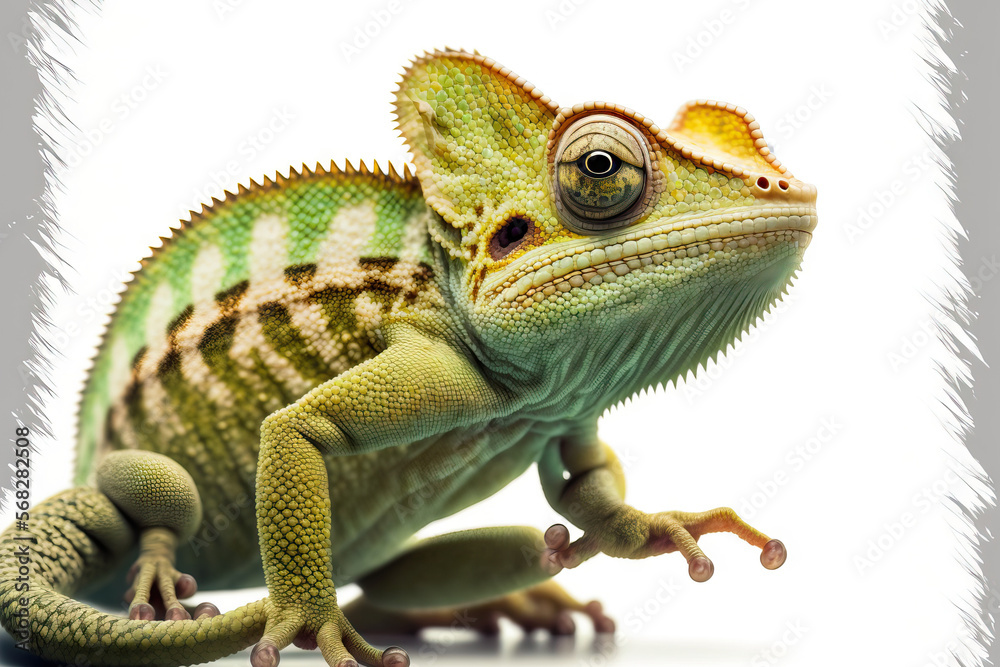 Obraz premium chameleon. Generative AI