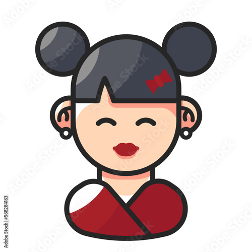 Chinese Woman Avatar