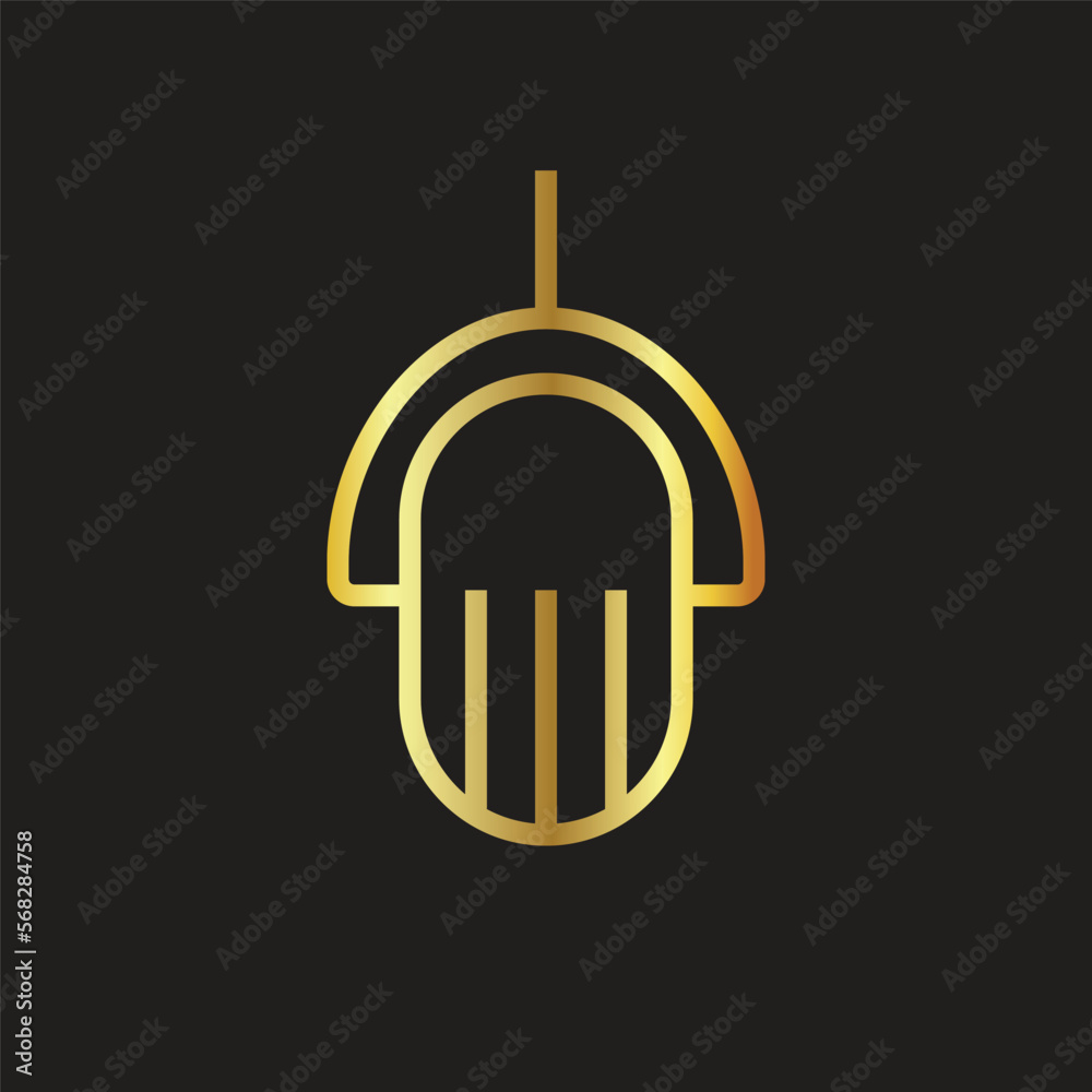 gold microphone icon vector illustration design logo template flat style trendy collection gold microphone icon vector illustration design logo template flat style trendy collection