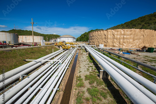 Oil pipeline and Oil storage tank farm