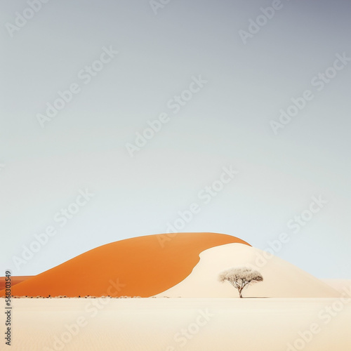 Minimalist Desert