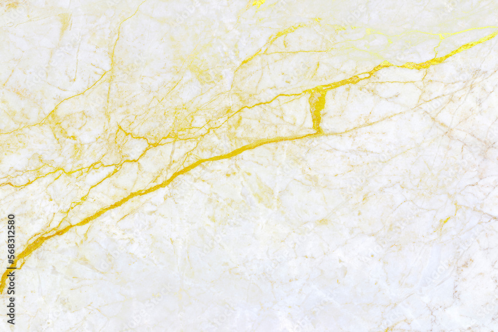 Golden white marble texture background for design