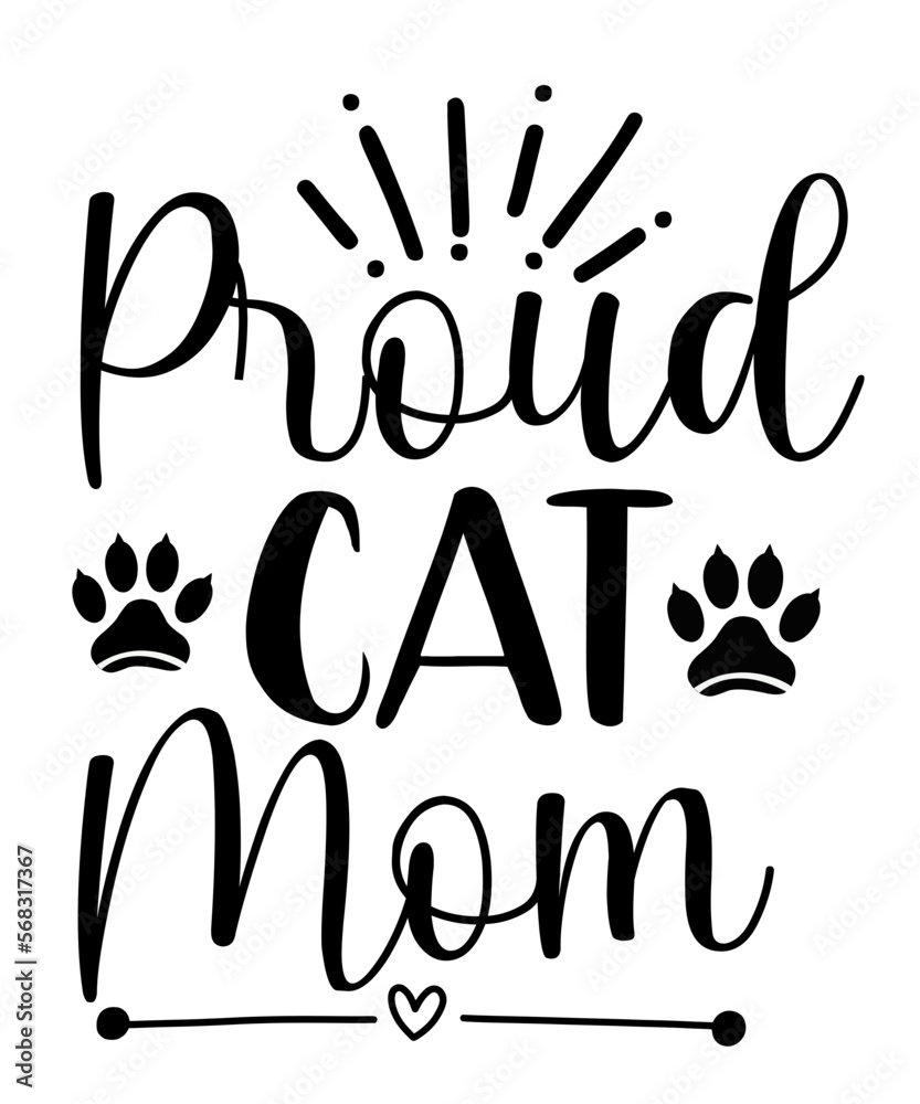 Cat Quotes Svg Bundle, Cat Mom, Mom Svg, Cat, Funny Quotes, Mom Life ...