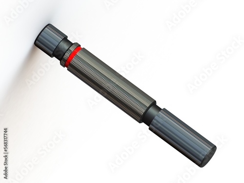 Cylindrical Type Plug Gauge (Small - Medium Size) 3D Rendering