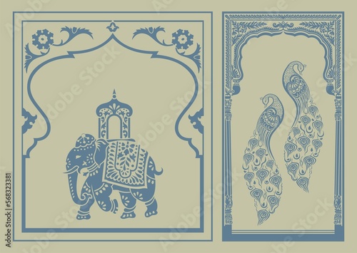Wallpaper Mural Hindu icons, Hinduism ,cultural heritage , India , Asia	 Torontodigital.ca