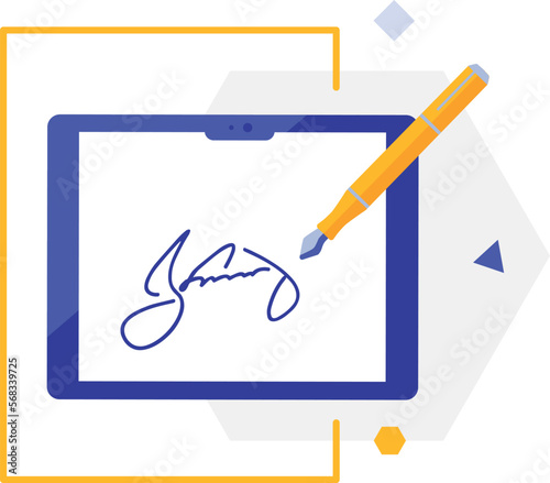 electronic signature, conclusion of an agreement remotely