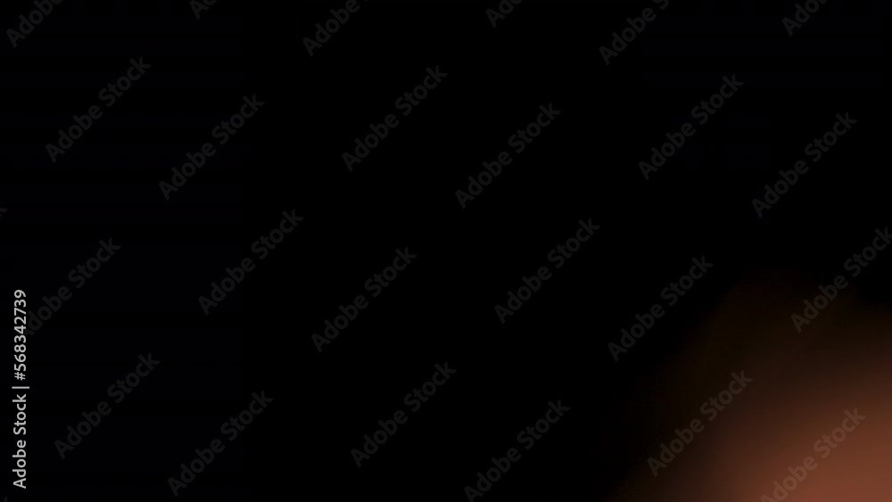 Optical flare subtle transition smooth bokeh light leak, blurred motion art background