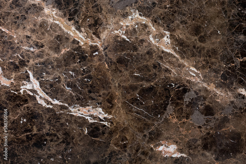 Emperador dark Marble background, stylish texture for design work. Slab photo. Soft matt material texture for exterior home decoration, 3d, floor tiles and ceramic wall tiles surface. Stone wallpaper.