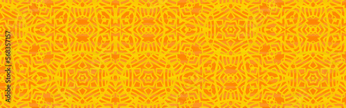 Colored African fabric - Textured pattern, illustration