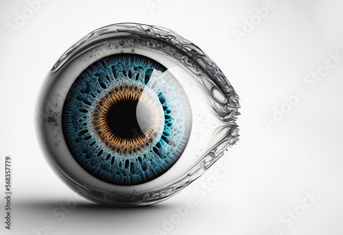 Eye lenses, ophthalmology,ai generated