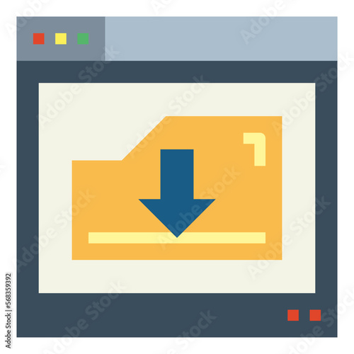 download flat icon style