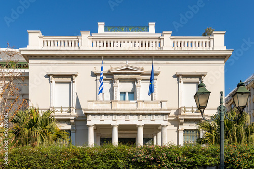 Obraz na płótnie Benaki Museum w salonie