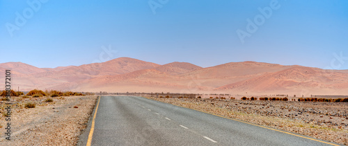 Landscape around Sossusvlei  Namibia