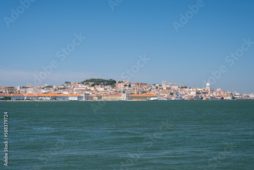 View of Lisbon's historic city center