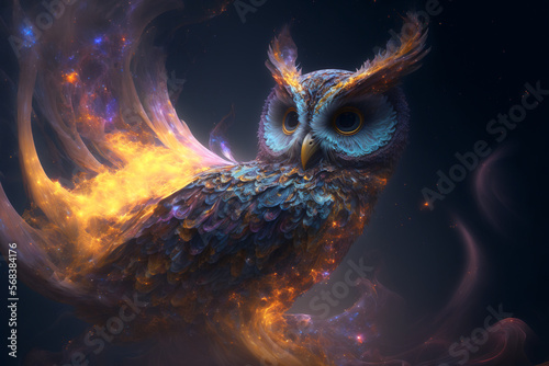 Spirit animal - Owl, Generative AI