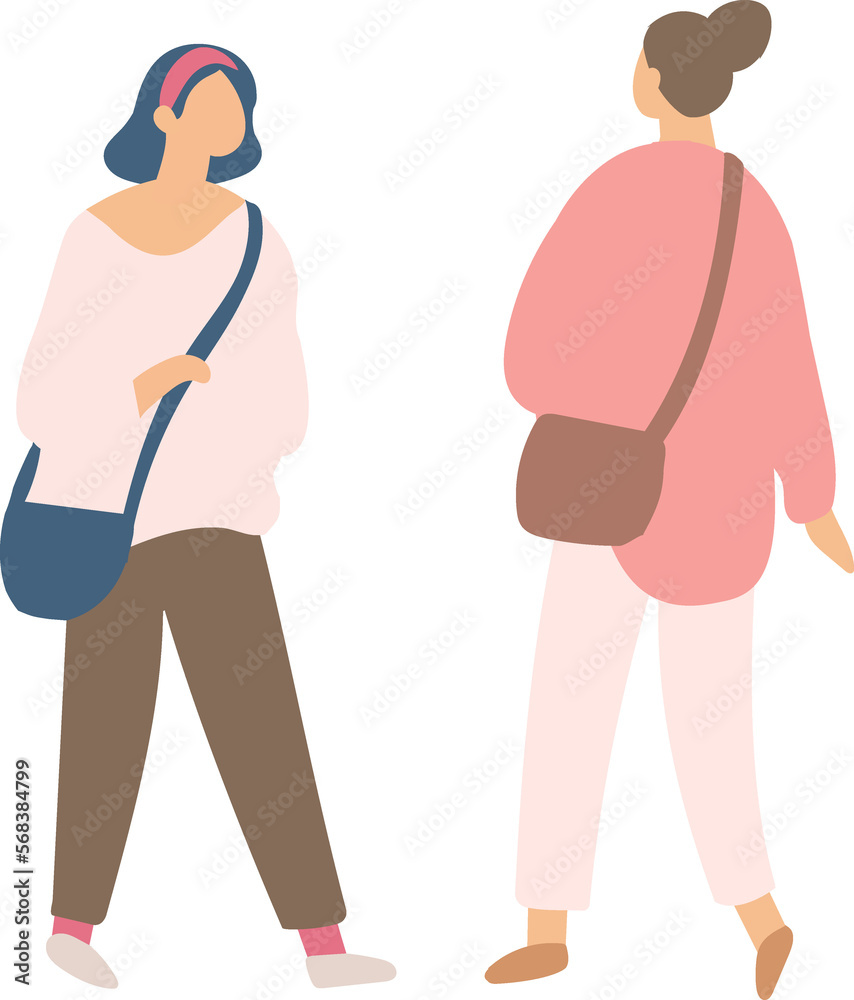 People talking flat silhouette. Conversation People talking flat silhouette. Conversation