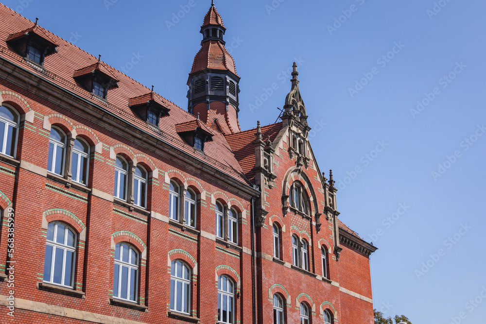 3rd High School named after Adam Mickiewicz in Katowice city, Silesia region of Poland