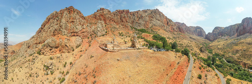 a church in the mountains, 