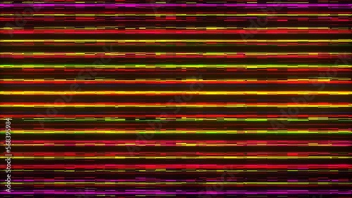 No Signal Error Noise Lines Pixels Abstract Glitch Screen Background