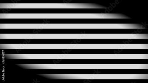 White Stripes in Black Vignette Background