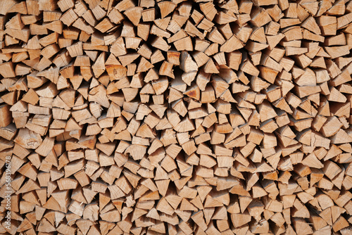 Stack of Cut Lumber  Wood Background