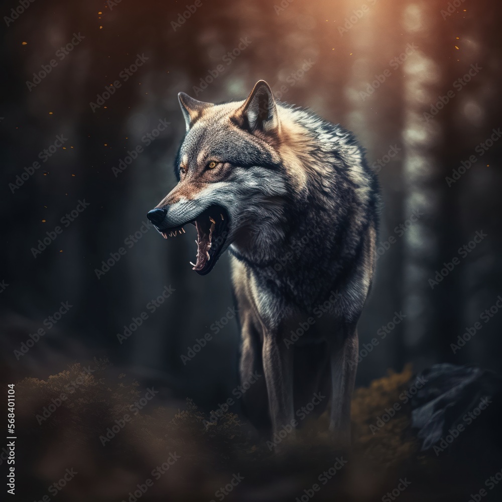 Wolf in seinem natürlichen Lebensraum, moody, Wildtier Portrait, magisches Bokeh
erstellt durch generative AI Wolf in seinem natürlichen Lebensraum, moody, Wildtier Portrait, magisches Bokeh
erstellt durch generative AI