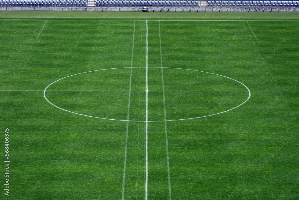 Fototapeta premium Fußballfeld Allianz Arena München