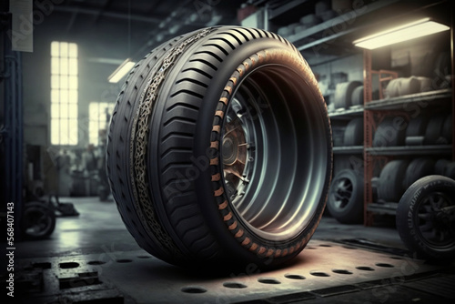Commercial style Tire industry image