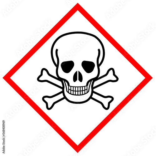 Warnschild Totenkopf Lebensgefahr   freigestellt Hintergrund transparent
