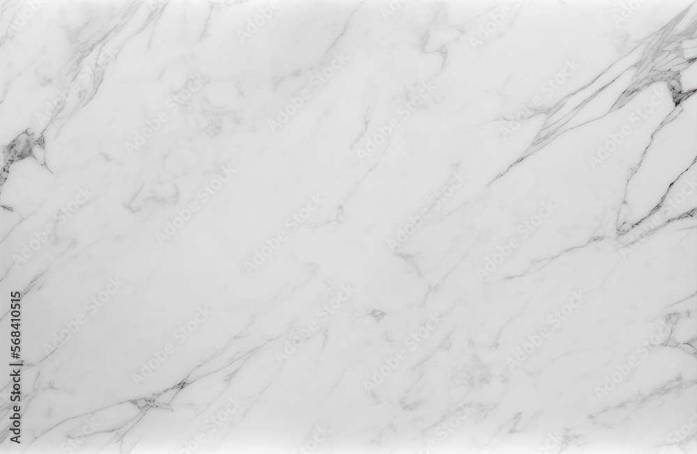 Luxury white marble texture background, high-end natural stone material interior design, wallpaper, backdrop, banner and architecture, Generative AI.