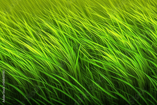 grass green background  Generative AI