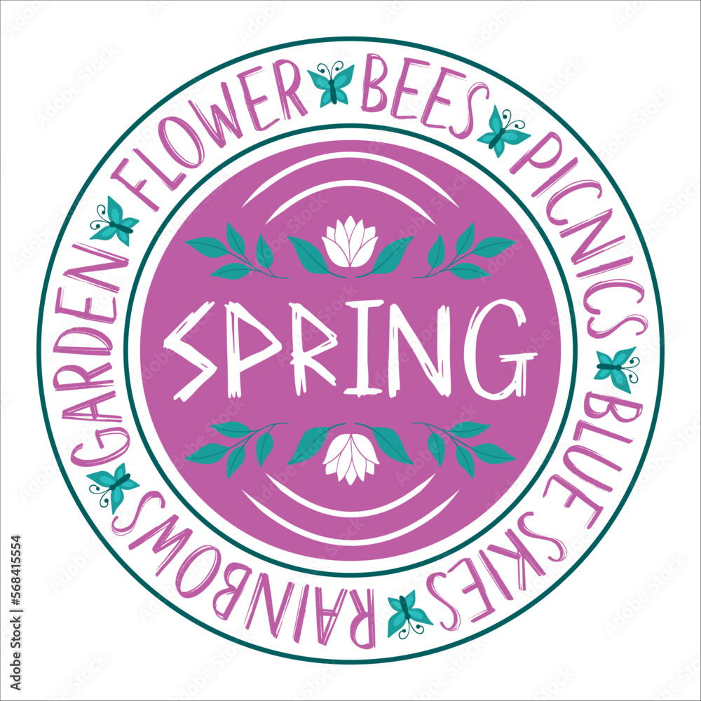 Best Spring SVG Design Best Spring SVG Design