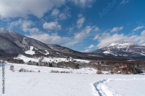 黒姫山と妙高山(Mt.Myoukou and Kurohime)Nikon D750 AF-S NIKKOR 24-120mm f/4G ED VR