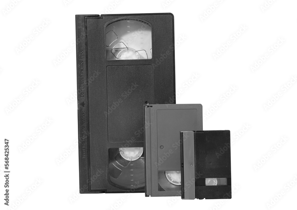 Obraz premium video cassette tape comparation