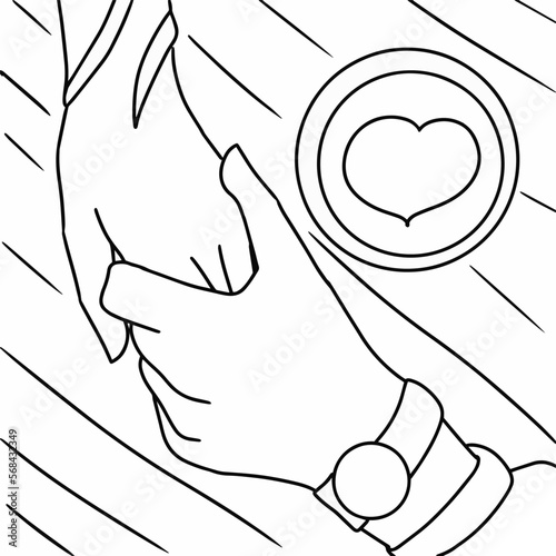 valentine's day in vector illustration
