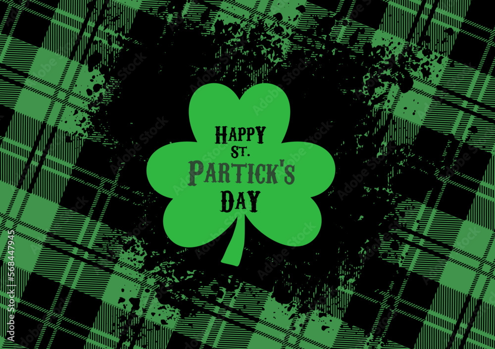 Happy saint patrick's day - banner, vector illustration Happy saint patrick's day - banner, vector illustration