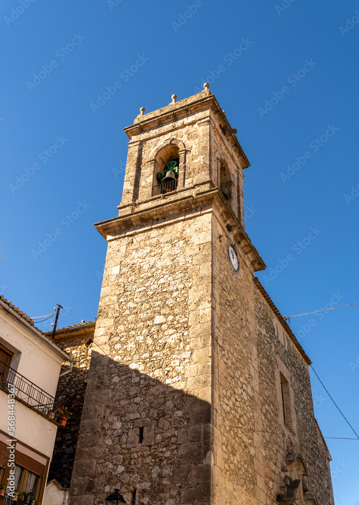 Church in Agres, Alicante (Spain)