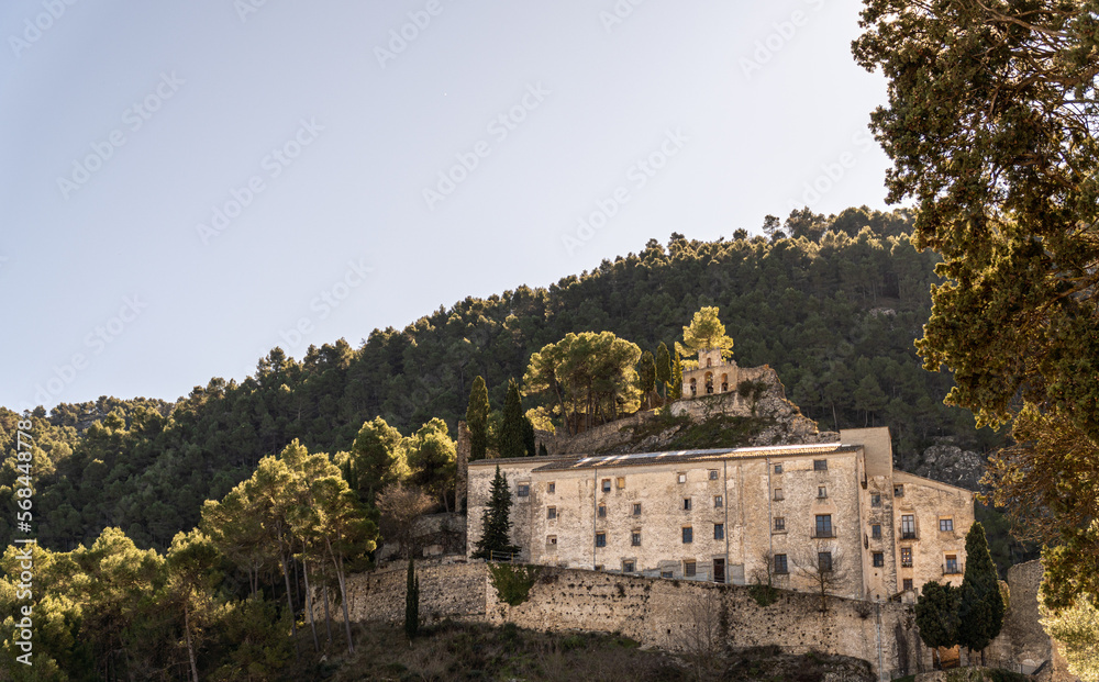 Fototapeta premium Sanctuary in Agres, Alicante (Spain)