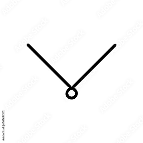 necklace line art vector illustration