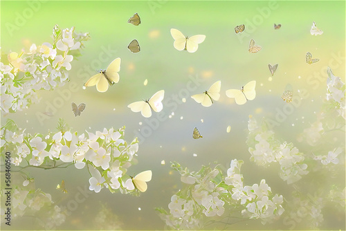 Aesthetic luminous spring b...