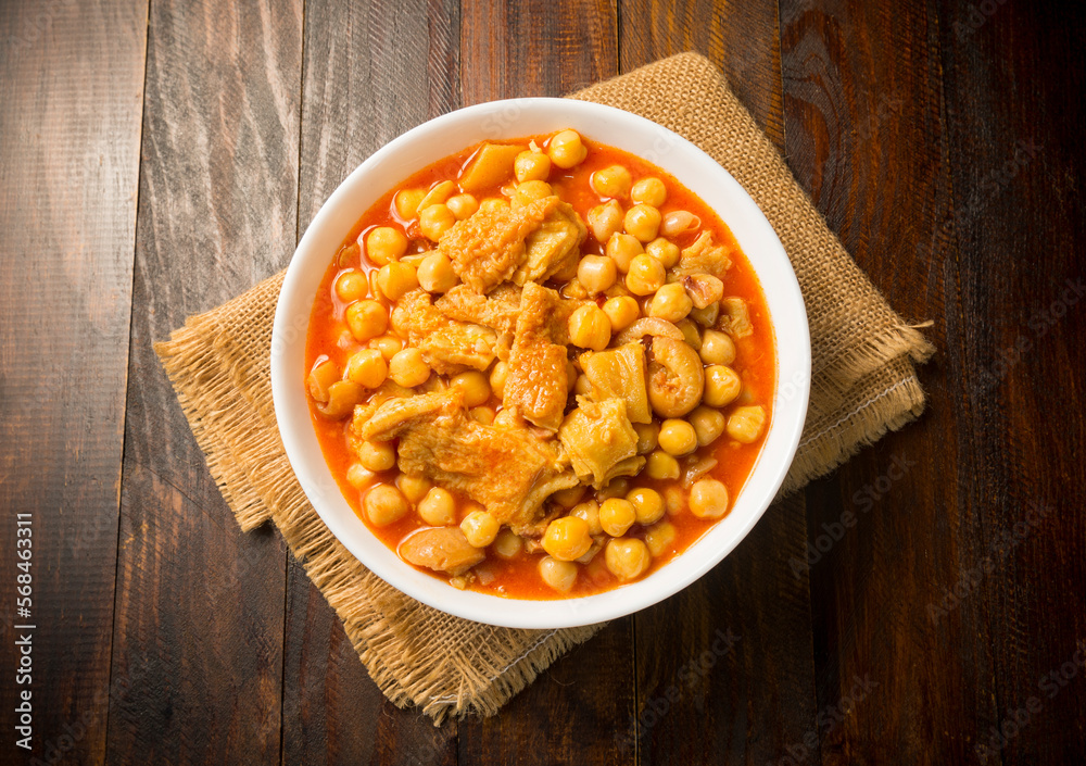 Garbanzos con callos Garbanzos con callos