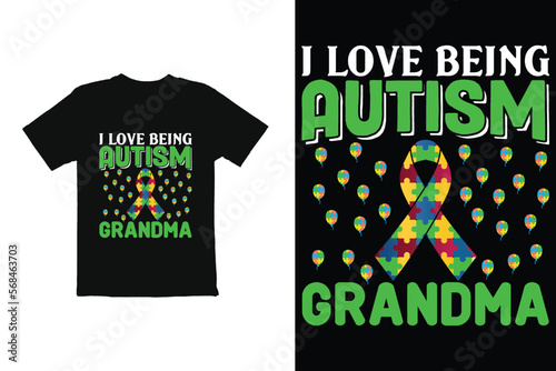 World Autism Day t shirt design vector. t shirt graphics for mug shirt etc