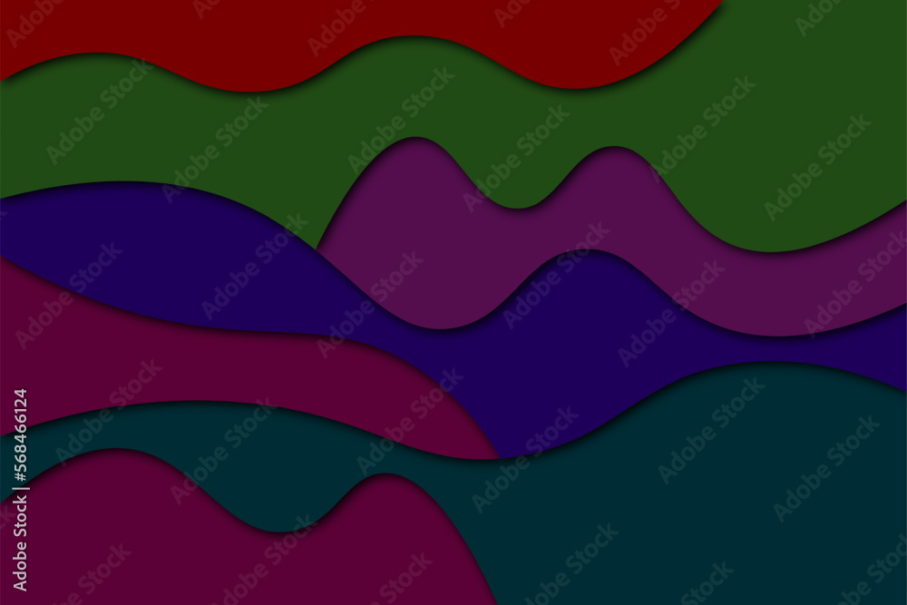 3D abstract paper art style, design layout for business presentations, flyers, posters, printsration, cards, brochure cover. Paper cut background 3D abstract paper art style, design layout for business presentations, flyers, posters, printsration, cards, brochure cover. Paper cut background