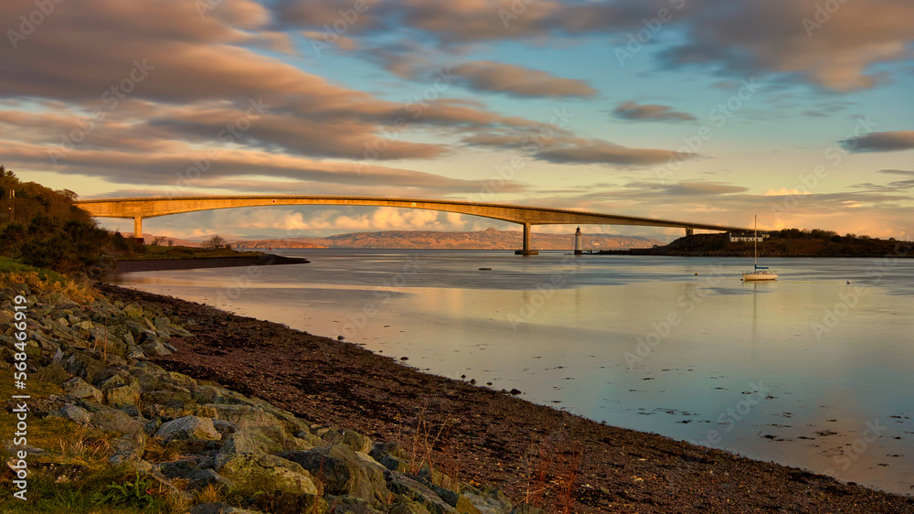 Obraz premium Skye Bridge sunrise