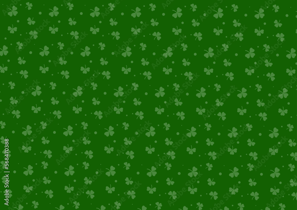 GREEN BACKGROUND WITH CLOVER GREEN BACKGROUND WITH CLOVER