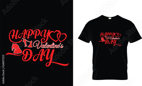 Happy valentine's day,,,,, Valentines day T-Shirt design