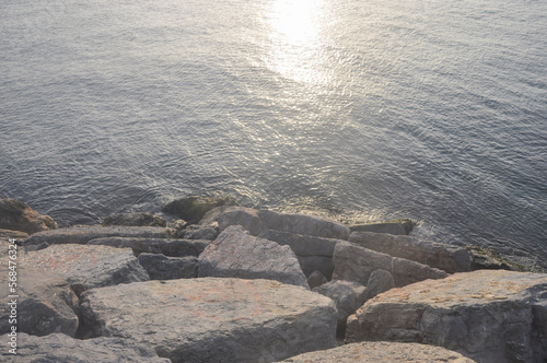 rocks on the beach