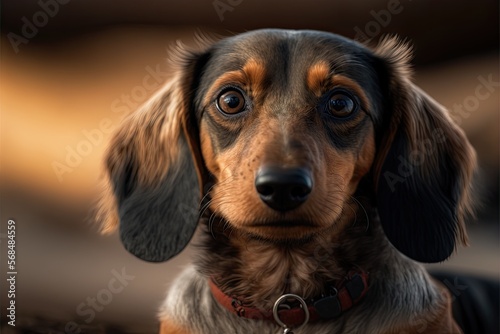 Dachshund portrait