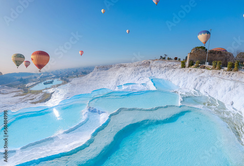 Vászonkép Concept Travel Pamukkale Turkey